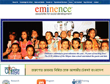 Tablet Screenshot of eminence-bd.org